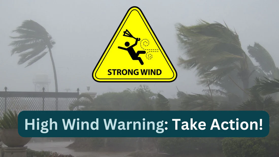 High wind warning