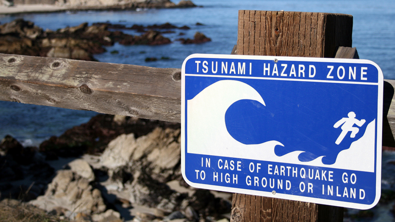 Tsunami Warning.